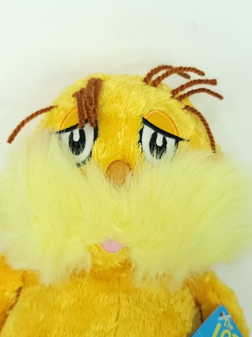 Dr. Seuss The Lorax 16” Kohl's Cares Yellow Plush Character Stuffed Animal 2010 - Picture 2 of 7